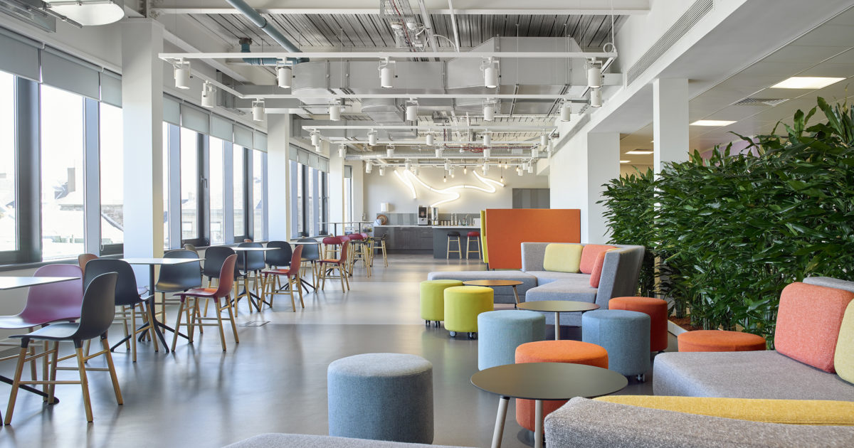 Intergen Edinburgh commercial workplace interior design FormDC | Form